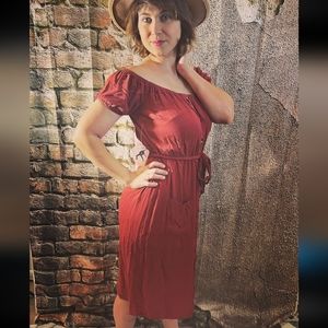 Burnt ciena Dress (L)